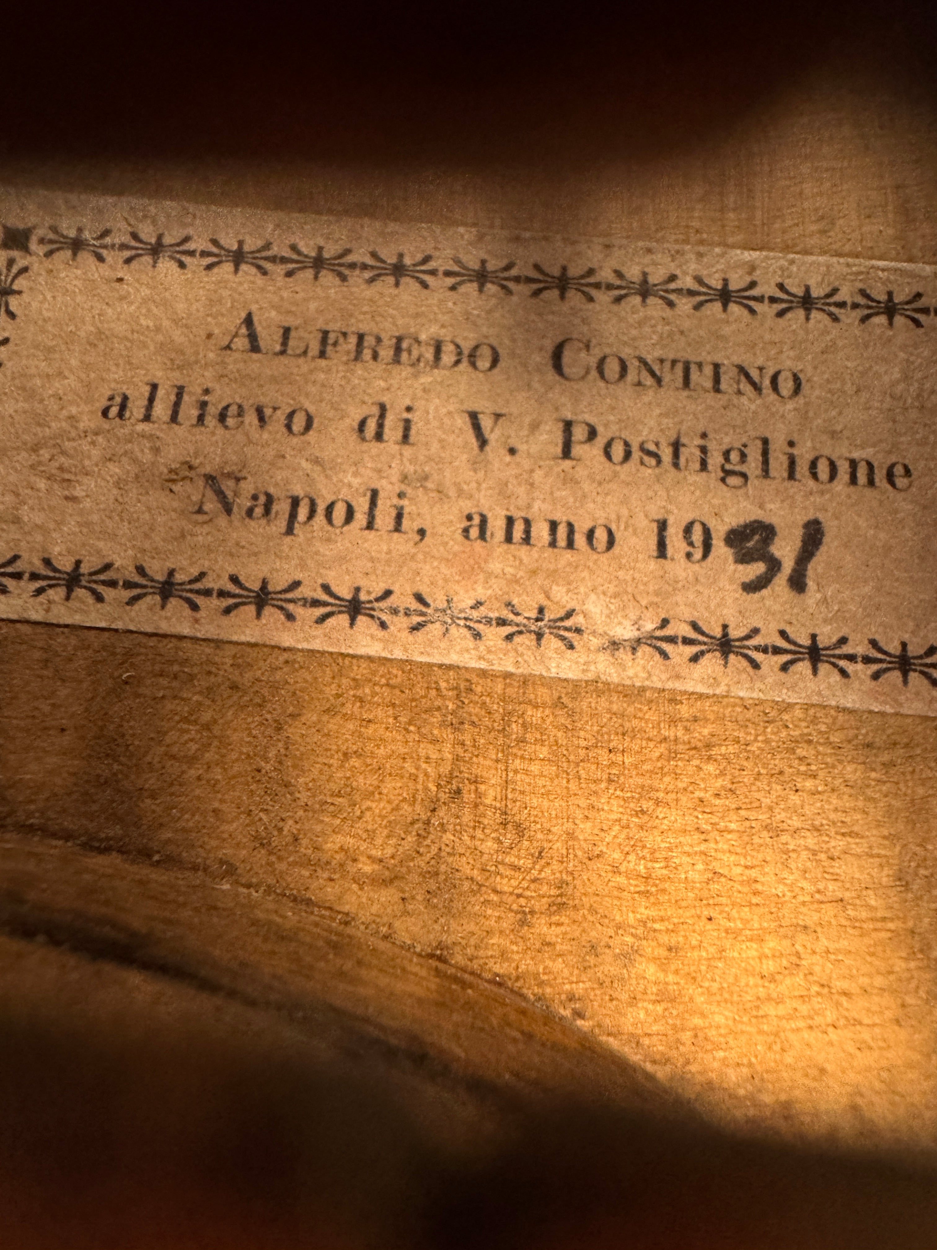 Alfredo Contino 1931